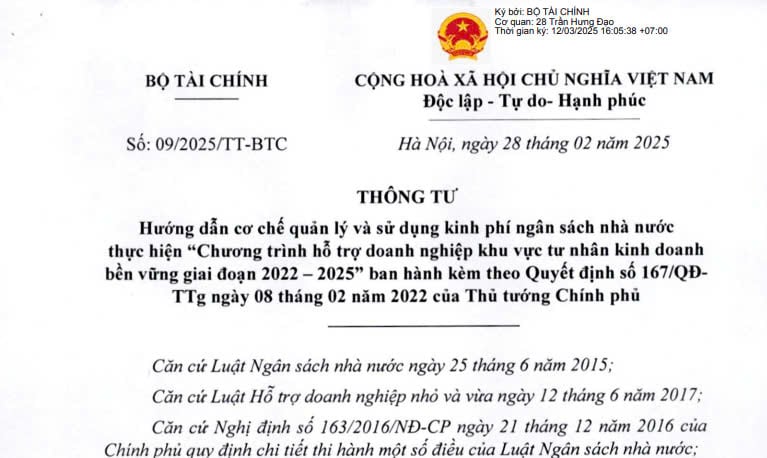 Biểu mẫu theo TT09